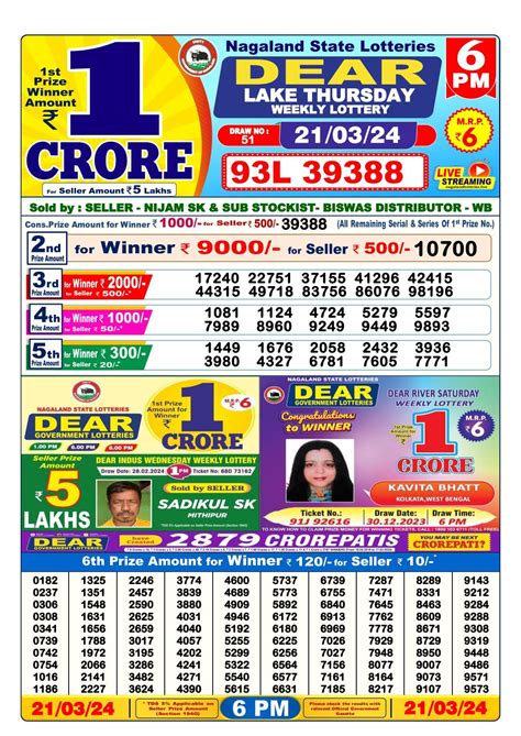 dear lottery 21.03.2024|LOTTERY LIVE DEAR 8 PM 21.03.2024 NAGALAND STATE .